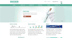 Desktop Screenshot of onichem.com